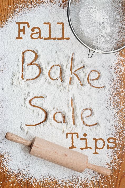 Fall Bake Sale Tips Fall Bake Sale Fall Baking Bake Sale Packaging