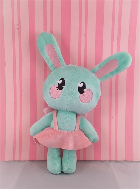 Lolly Bunny Flop Doll — Folly Lolly Lollies Handmade Plush