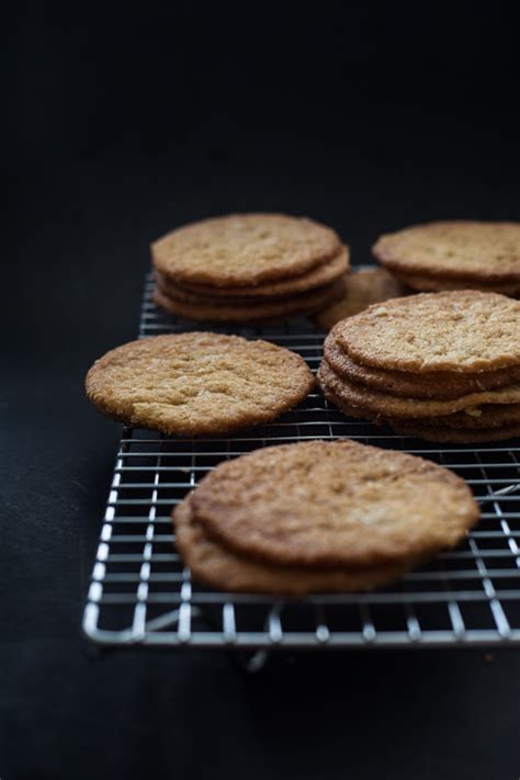 Thin And Crispy Coconut Cookies