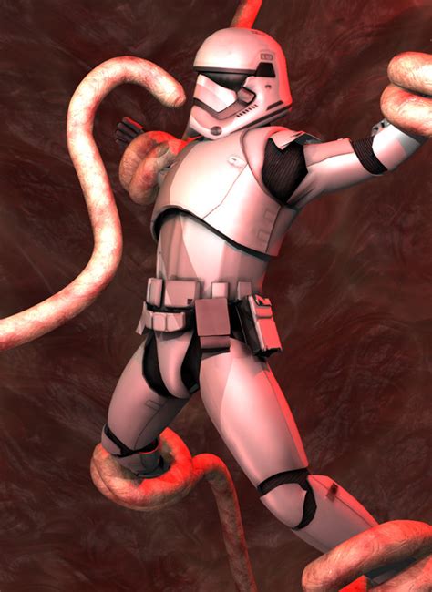 Rule 34 Ambiguous Gender Attempted Sex Confusion Star Wars Stormtrooper Tentacle Tied Up 7496224