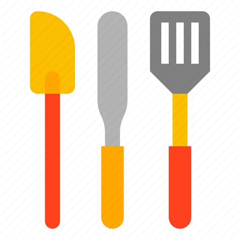 Bakery, cook, kitchen, spatula, tool icon png image
