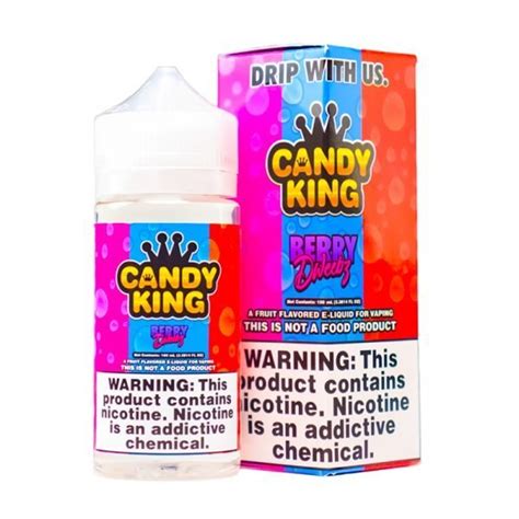 Candy King Berry Dweebz E Liquid Vape Juice Shortfill 100ml 0mg Pure Vaper