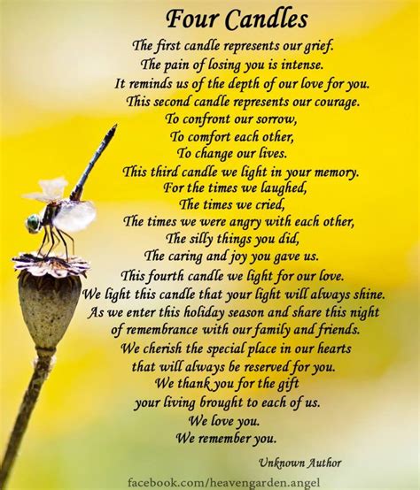 10 Beautiful Memorial Poems Heavens Garden Memorial Poems Grieving