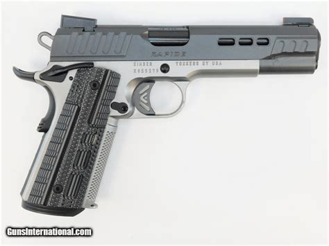 Kimber Rapide Two Tone 45 Acp 5 8 Rds Grey Silver 3000422 For Sale