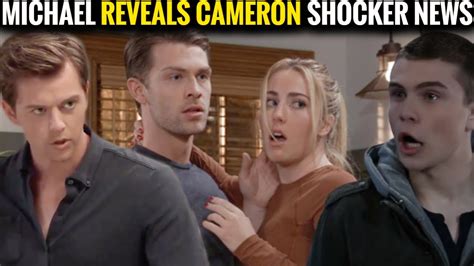 Michael Reveals To Cameron That Joss And Dex Are In Love Abc General
