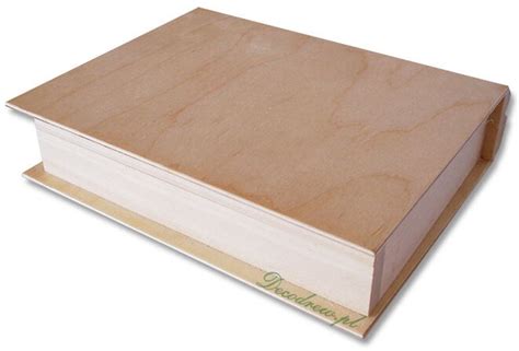 Pudełko drewniane książka | Decodrew.pl