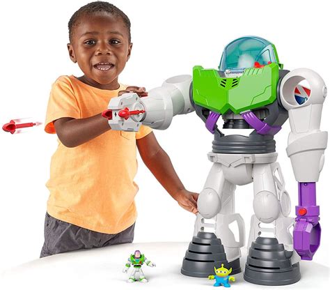 Disney Pixar Toy Story 4 Imaginext Buzz Lightyear Robot Action Toy Ebay