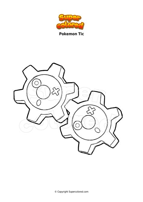 Coloriage Pokemon Trioxhydre