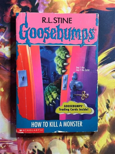 Goosebumps Ser How To Kill A Monster By R L Stine 1996 Trade Paperback 758 Picclick
