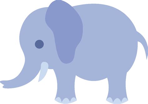 Download High Quality Baby Elephant Clipart Blue Transparent Png Images