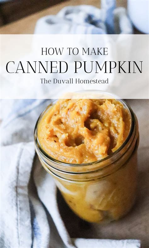 How To Make Pumpkin Puree The Duvall Homestead Recipe Homemade