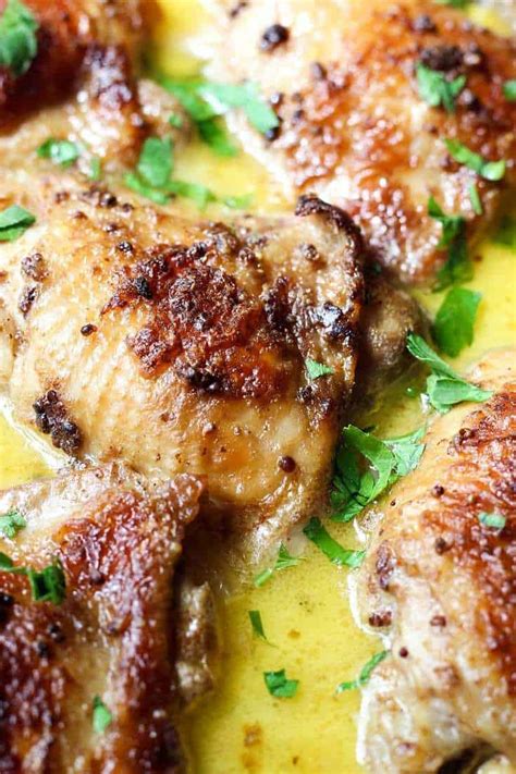 Add the chicken and cook just until brown, about 4 minutes per side. Mustard Chicken Recipe (Wait Until You Try The Sauce ...
