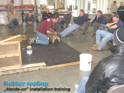 Apply rolled roofingrolled roofing has become more and more popular in recent years. Rubber Roofing Substrate & Here We Have The Crew In Midst ...