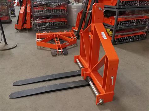 Pf900 Tractor Three Point Pallet Forks Fork Width Adjustable Fork