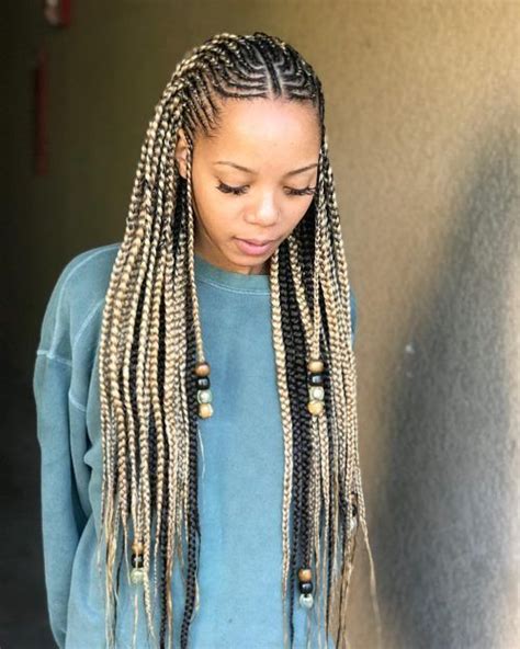 Worn by both men and women, cornrows are braided close to the scalp ghana braids is an african style of hair that is found mostly in african countries. 19 Hottest Ghana Braids - Ideas for 2021 | Braided ...
