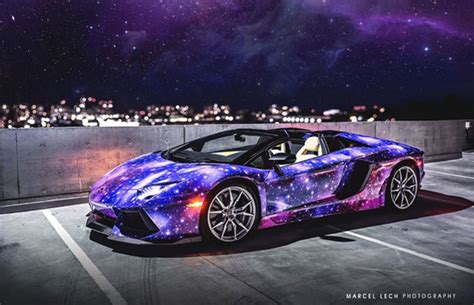 This Galaxy Wrapped Lamborghini Will Leave You Craving More Than A