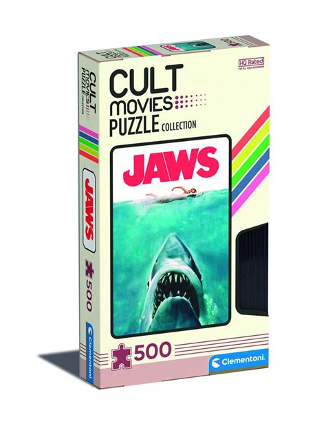 Buy Clementoni Puzzle Cult Movies Collection Jaws 500 Pieces Online