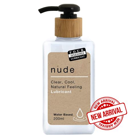 Nude Water Based Lubricant 200 Milliliters Men S Delight