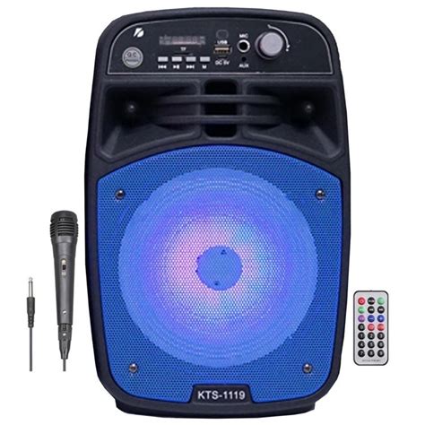 Kts 111911491061 Karaoke Portable Wireless Speaker With Free Micbe