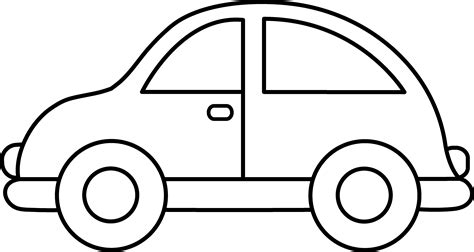 Best Car Clipart Black And White 13206