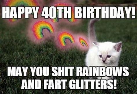 101 Happy 40th Birthday Memes 40th Birthday Funny Happy 40th