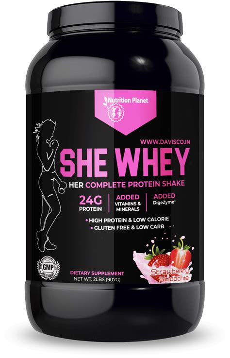She Wheyspecially Designed High Protein Formula For Women With 24g Protein And Mega Dose Of