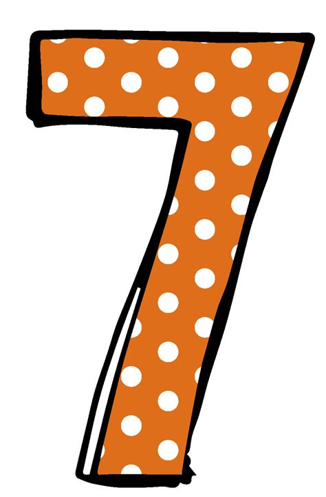 Number 7 Clipart Free Download On Clipartmag