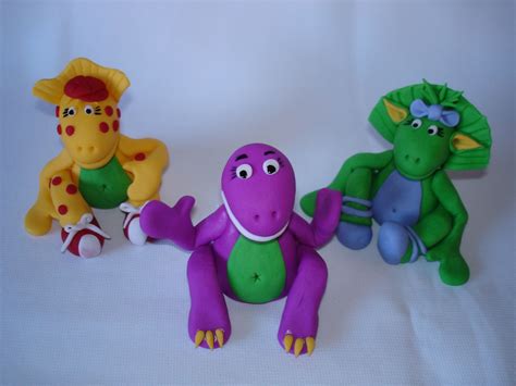 Barney And Friends Cupcake Toppers Barney And Friends Cake Creations