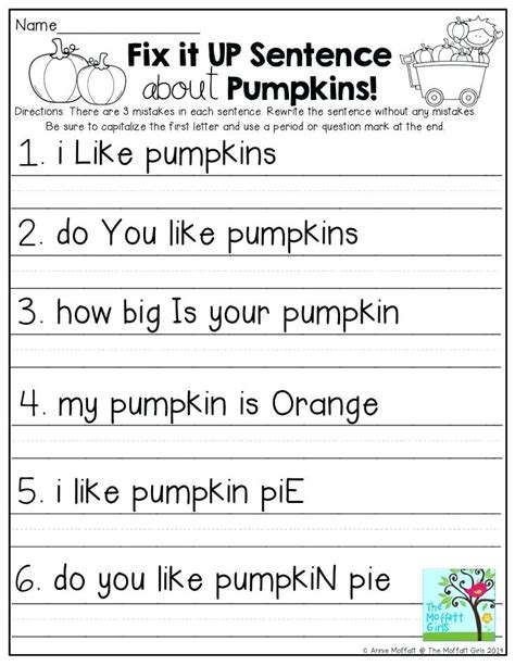 Writing For 2nd Graders Worksheets