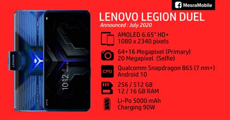 Smartphones are no longer a luxury; Lenovo Legion Duel Price In Malaysia RM2299 - MesraMobile