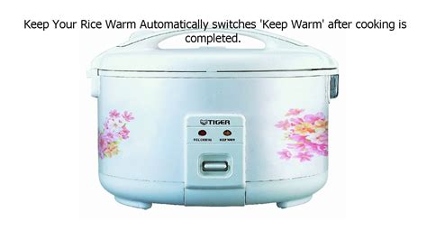 Special Discount On Tiger JNP 1800 FL 10 Cup Uncooked Rice Cooker And