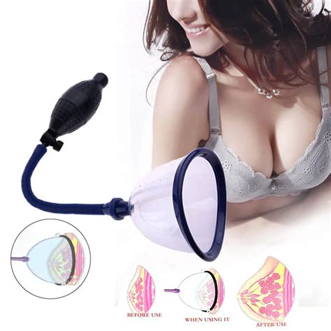 Heyme Women Breast Massage Pump Enlargement Female Breast Cup Manual
