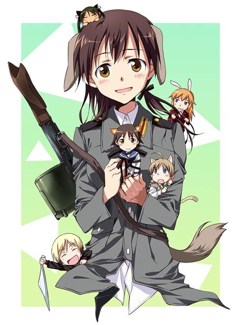 Artist Agahari Strike Witches Charlotte E Yeager Erica Hartmann