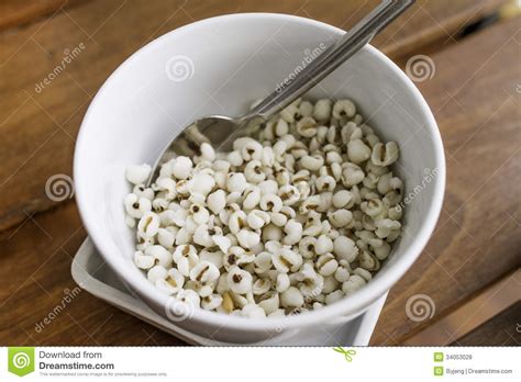 Cereals In White Bowl Stock Photo Image Of Muesli Bowl 34053028