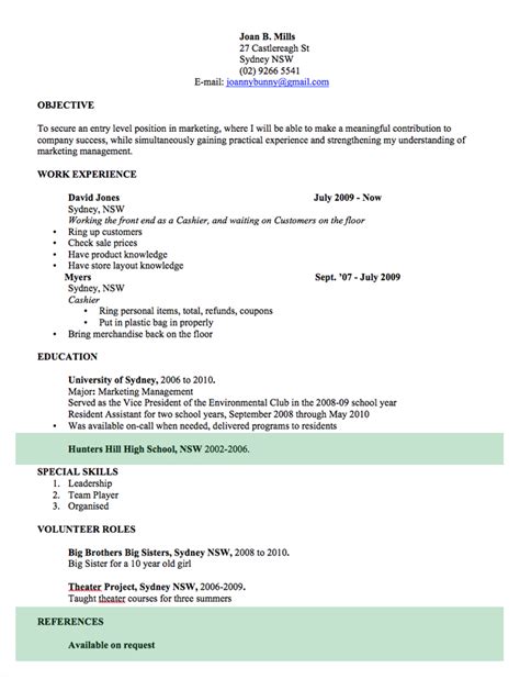 Download as pdf or use digital cv. CV Template | Free Professional Resume Templates Word ...