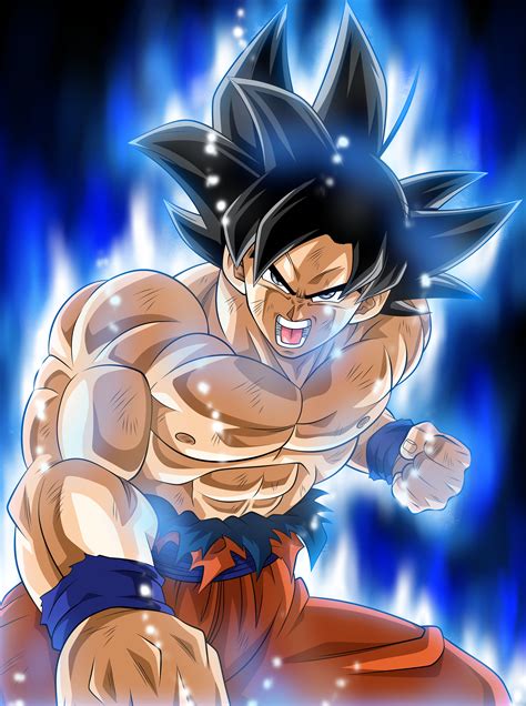 Goku Ultra Instinto Dominado Render Alt By Ssjrose On Deviantart