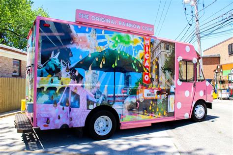 Urbanmatter — The Original Rainbow Cone Ice Cream Truck Welcomes