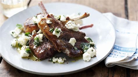 Grilled Lamb With Feta And Lemon Recipe BBC Food