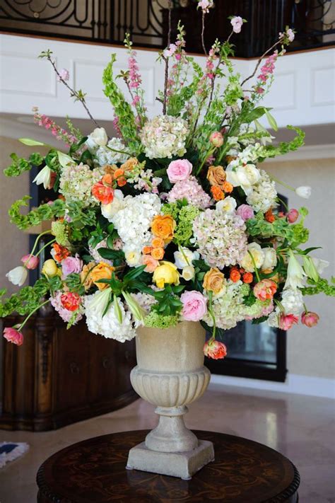 See more ideas about flower arrangements, floral arrangements, church flowers. Clearwater Wedding by URBANcoast | Large flower ...