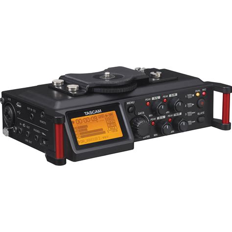 Tascam Dr 70d 4 Channel Audio Recording Device For Dslr Dr 70d
