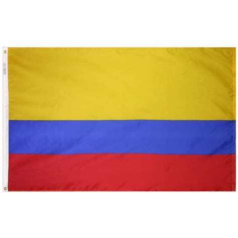 Republic Of Colombia Flag