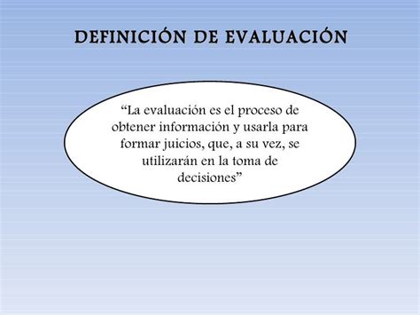 Evaluacion Concepto Tipos Y Dimensiones