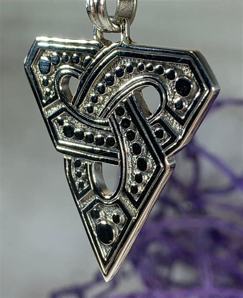 Trinity Knot Necklace Celtic Jewelry Irish Jewelry Wiccan Jewelry