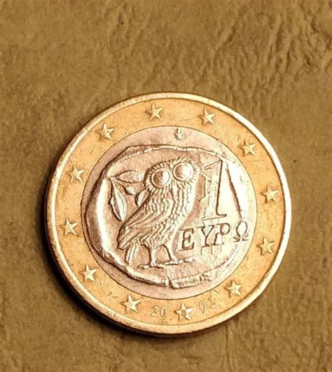 PiÈce De 1 Euro Rare 2002 Hibou Très Rare Avec Un S Eur 1390