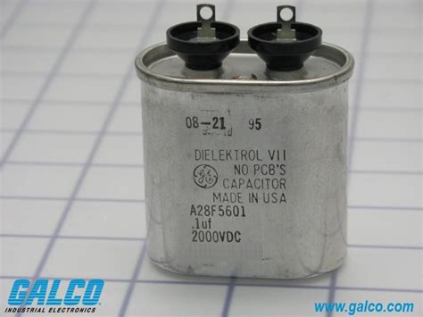 A28f5601 Ge Capacitor Scr Snubber Capacitors Galco Industrial