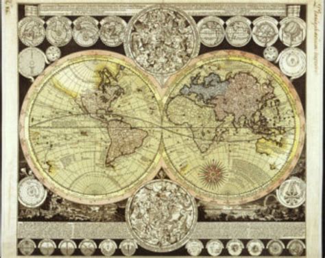 Digital Vintage Maps Antique Maps Of The World 1570 Illustrated Map