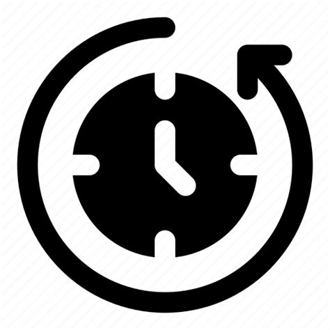 In Time In Time Clock Watch Save Time Daylight Saving Time Icon
