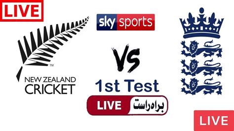 Sky Sports Live Cricket Match Today Online New Zealand Vs England 1st