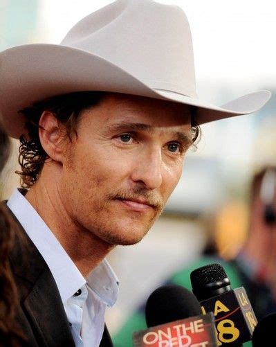 Matthew Mcconaughey Wearing Stetson Hat Famous People In The Now