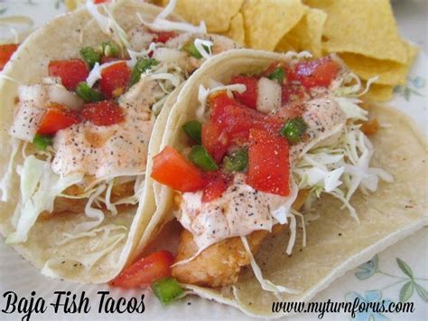 This is one of our favorite ways to enjoy this lean protein, and it's always a hit for entertaining or with a crowd. The Best Baja Fish Taco Recipe - My Turn for Us